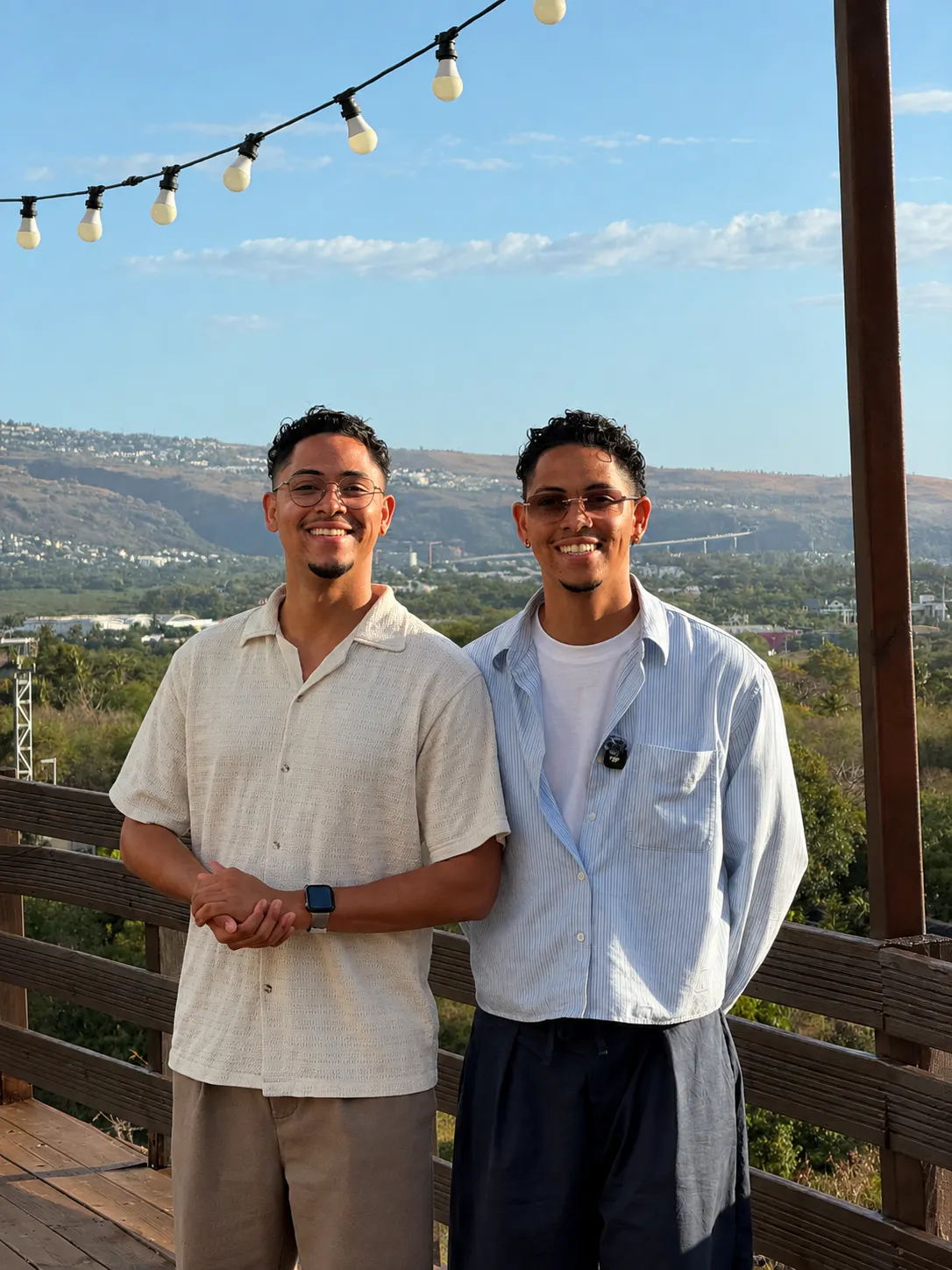 Nathan et Melvin, fondateurs du Studio Marketing à La Réunion